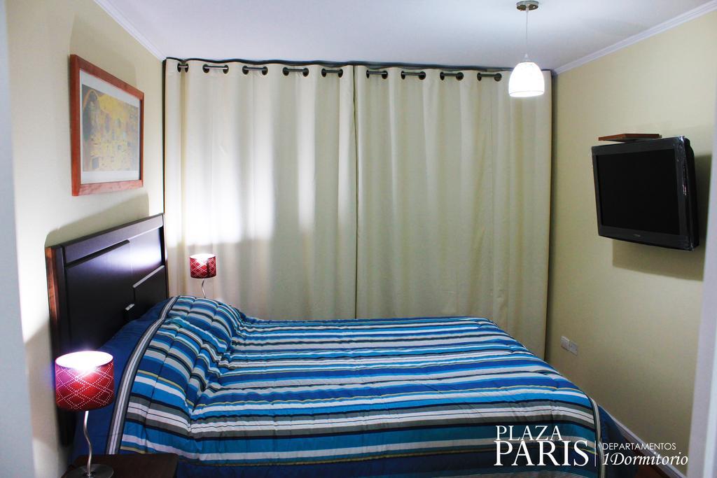 Apartamento Plaza Paris Amistar Santiago de Chile Habitación foto