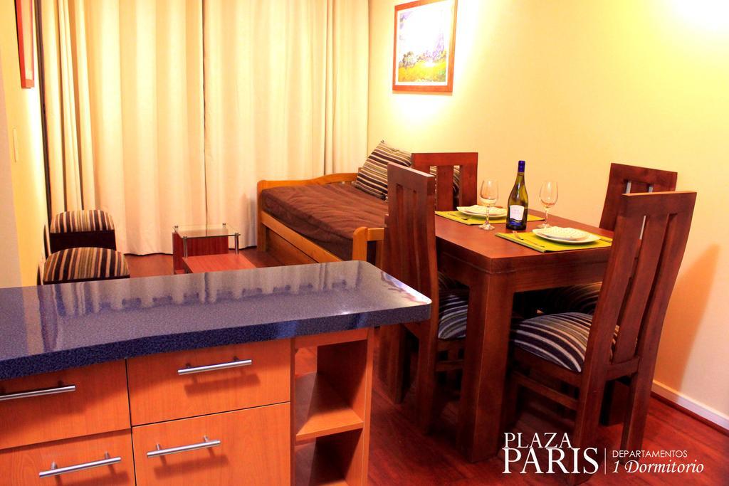 Apartamento Plaza Paris Amistar Santiago de Chile Habitación foto